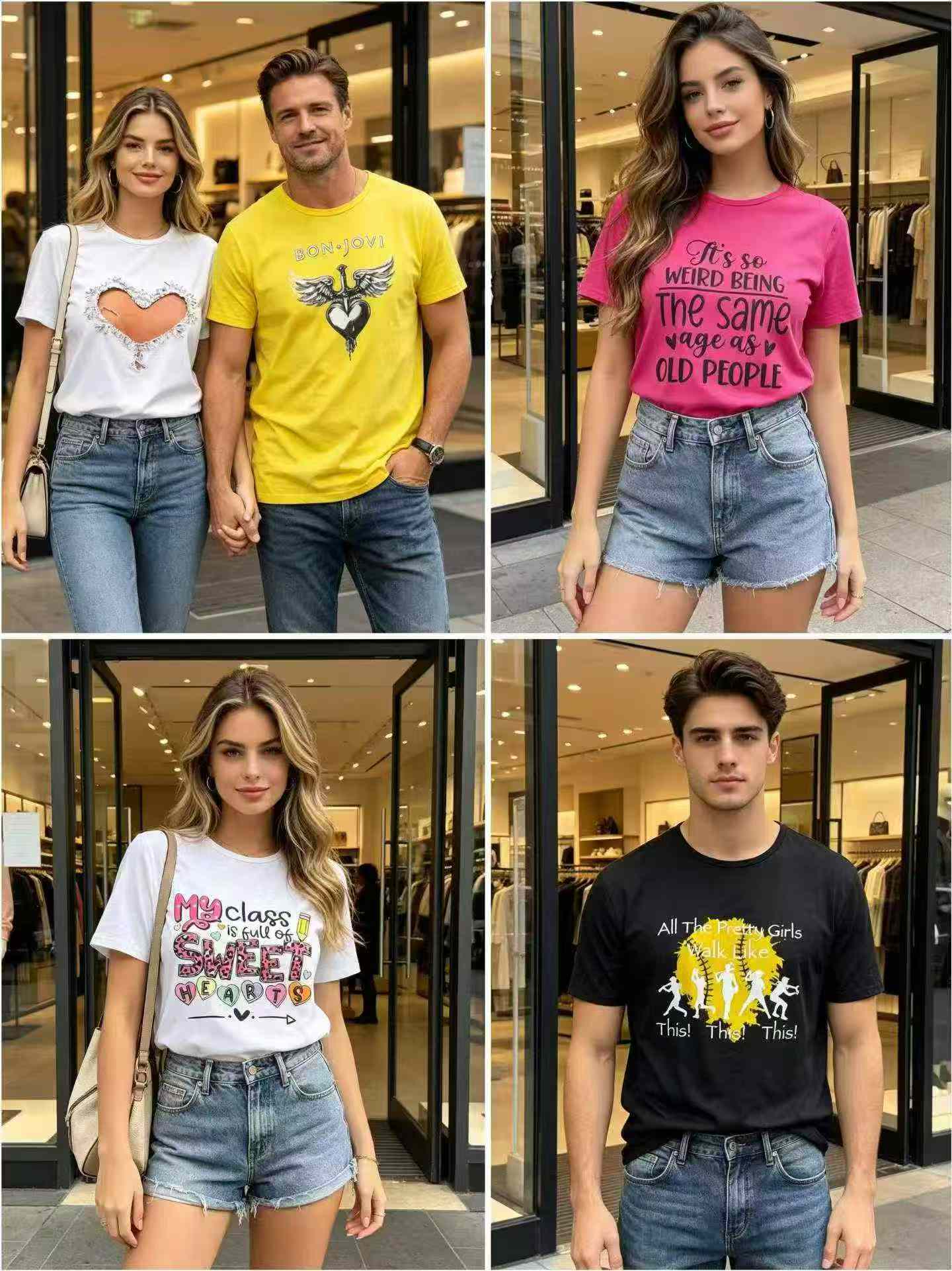Short-sleeved T-shirt