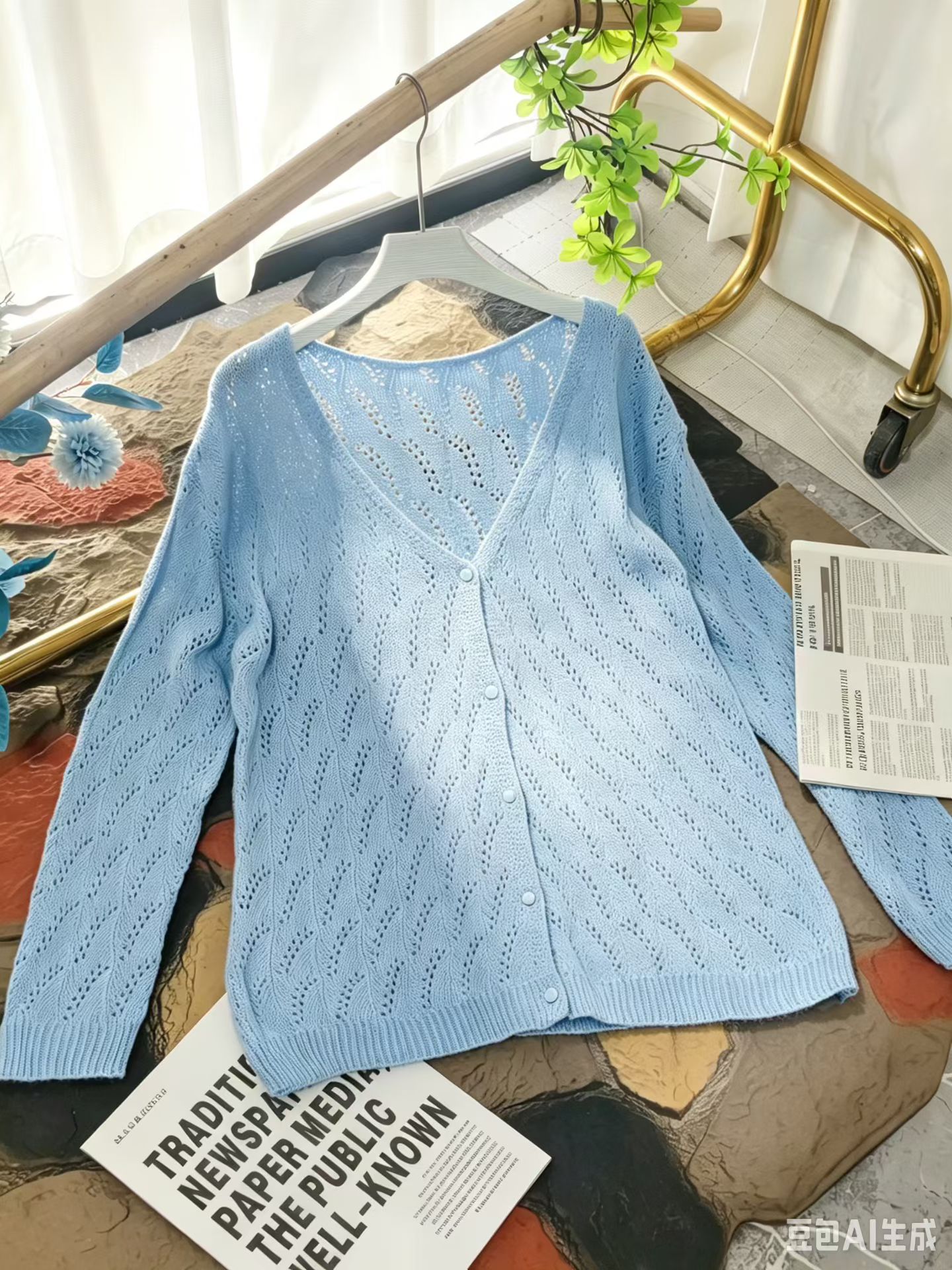 Women's cardigan sweater