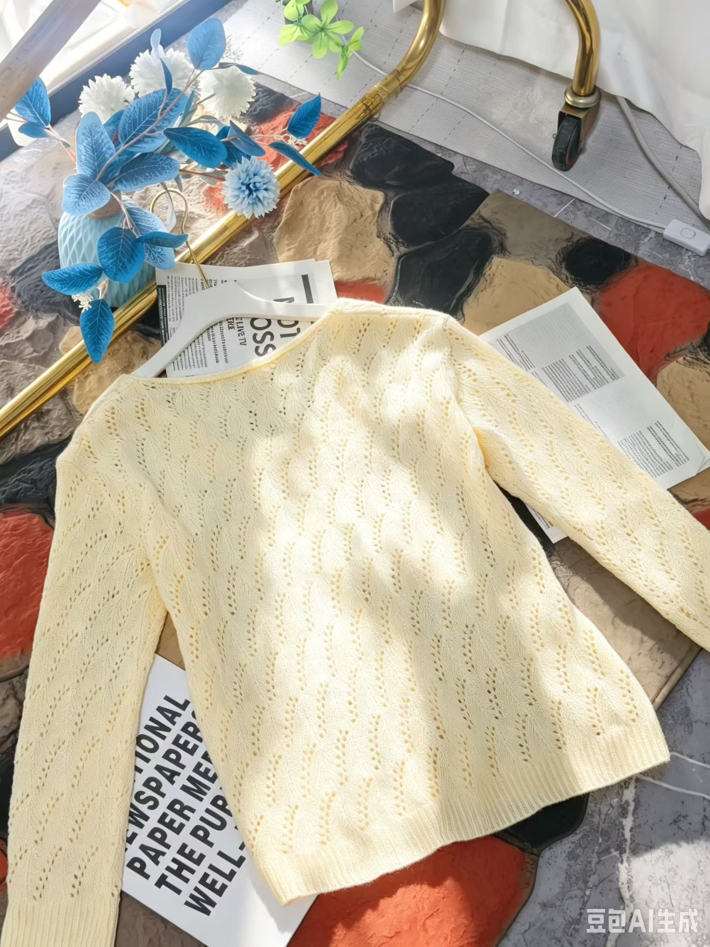 Women's cardigan sweater