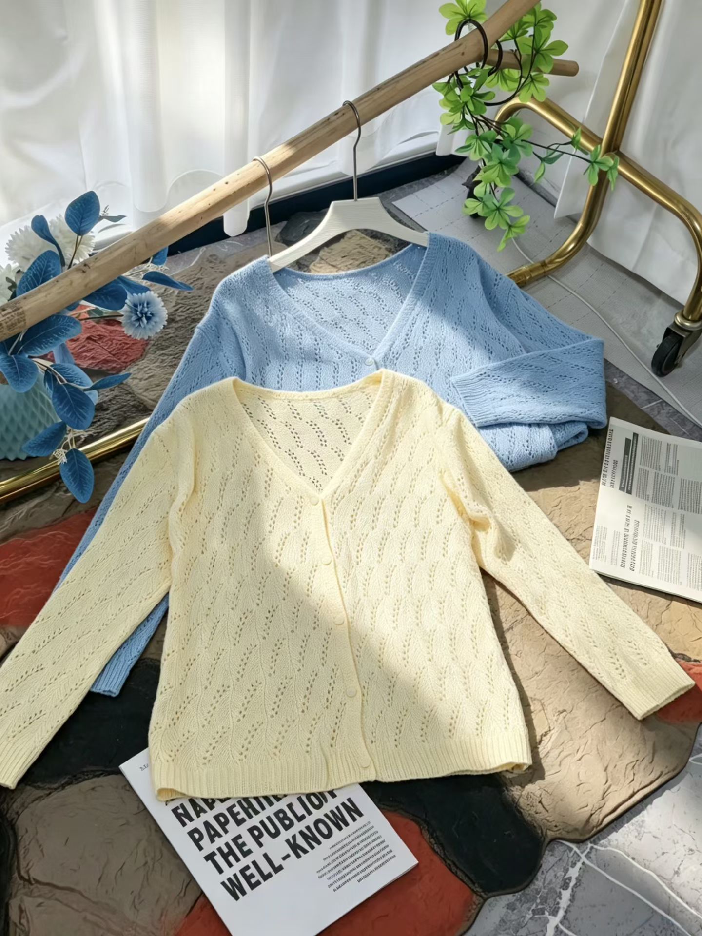 Women's cardigan sweater